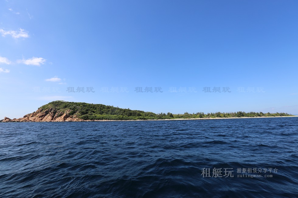 三亞旅游游艇租賃，三亞港至東島航線