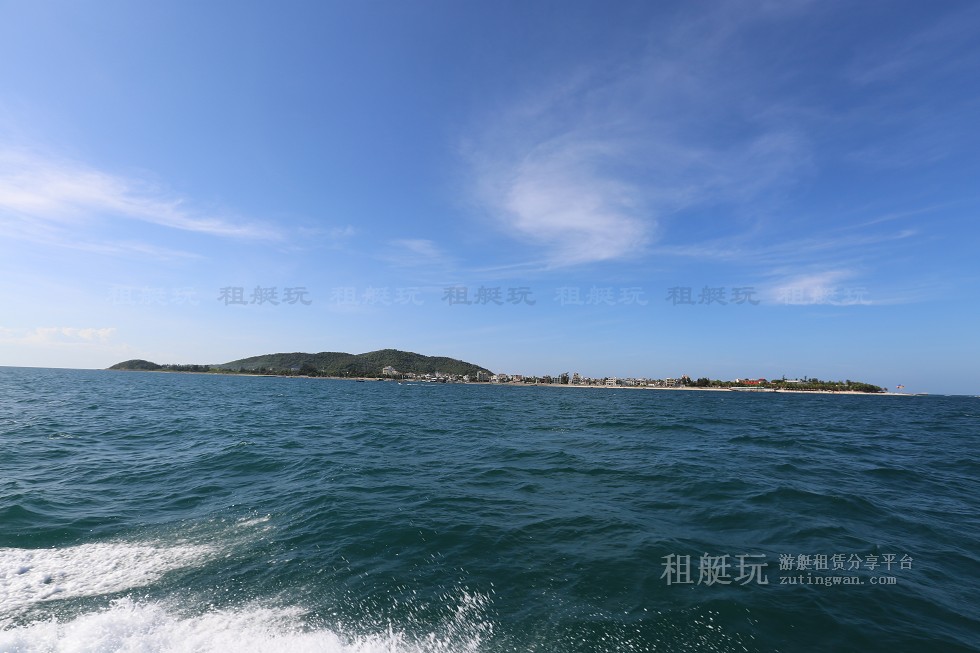 三亞旅游游艇租賃，三亞港至西島航線