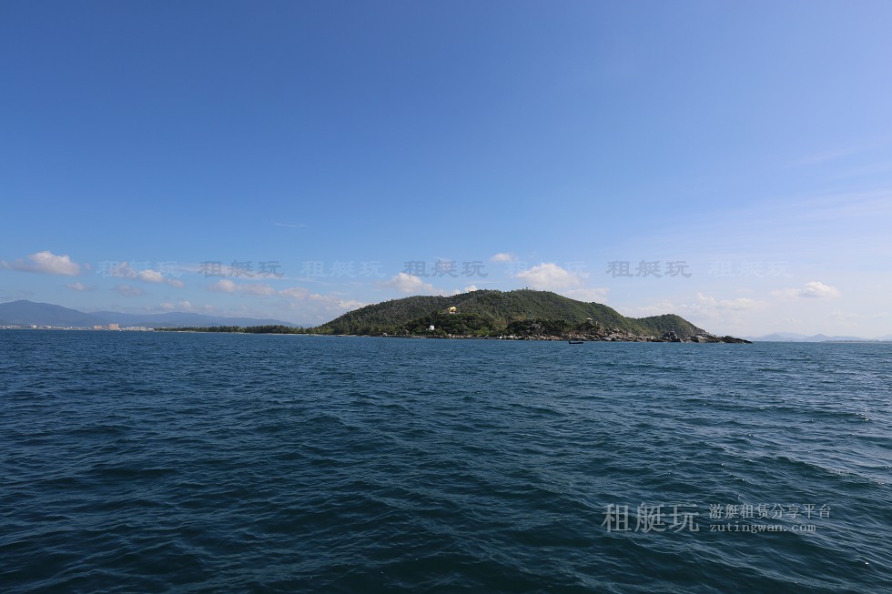 三亞旅游游艇租賃，三亞港至西島航線