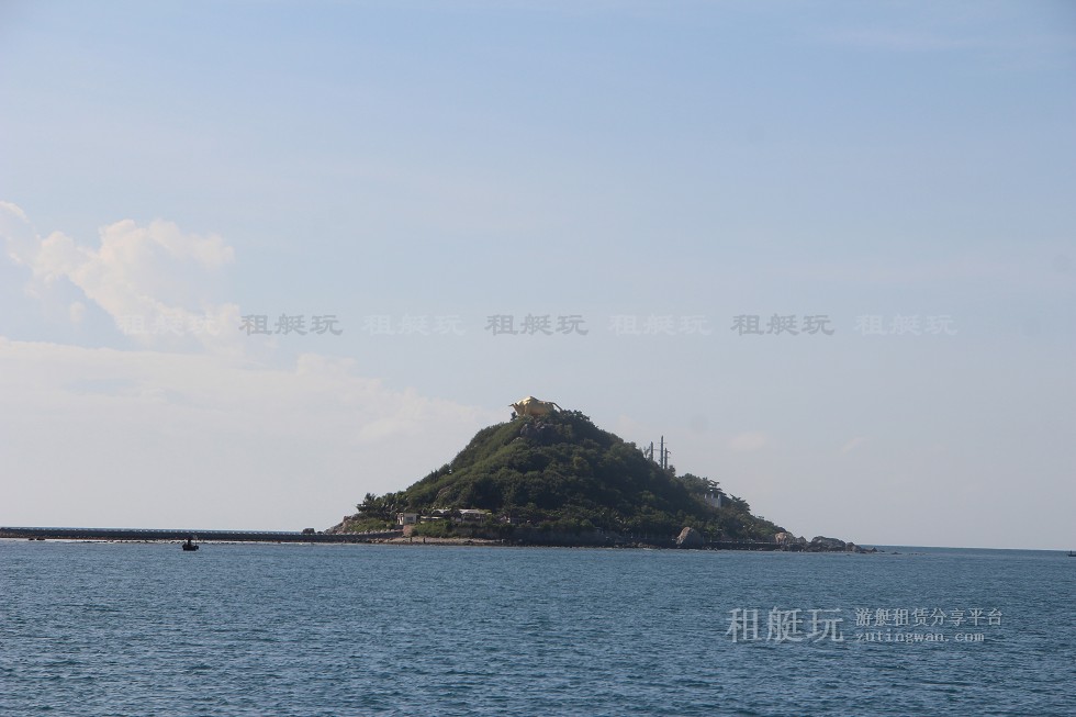 三亞旅游游艇租賃，三亞港至西島航線